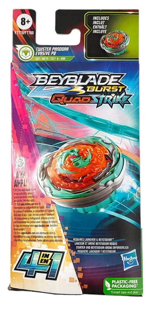 Beyblade Burst Quadstrike - Twister Pandora Evasive 
