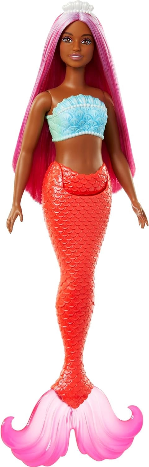 Barbie - Core Mermaid (Red Tail & Pink Hair)