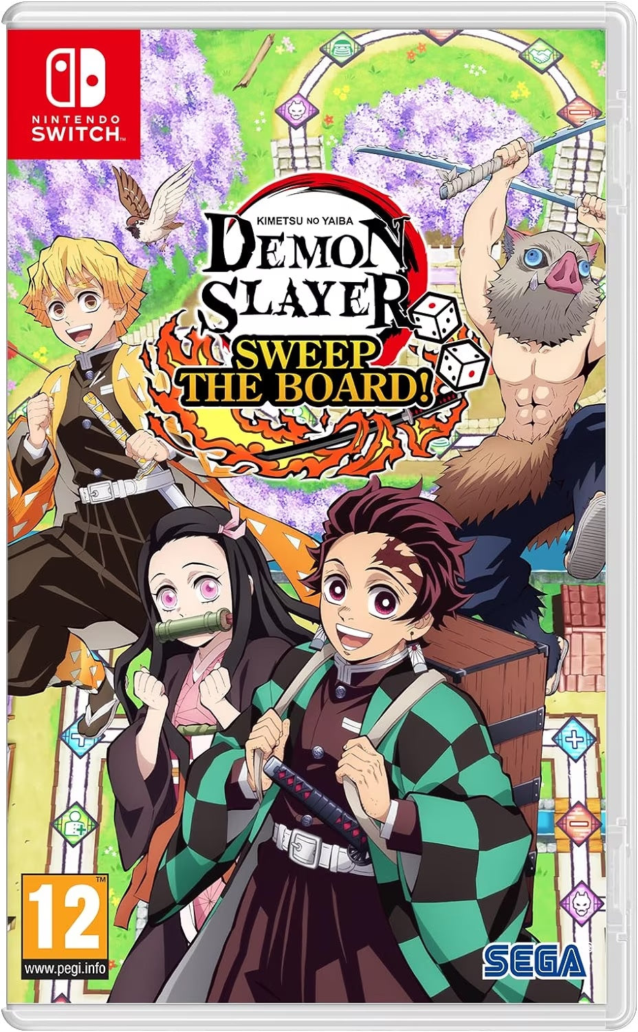 Demon Slayer -Kimetsu No Yaiba- Sweep the Board! (Nintendo Switch)