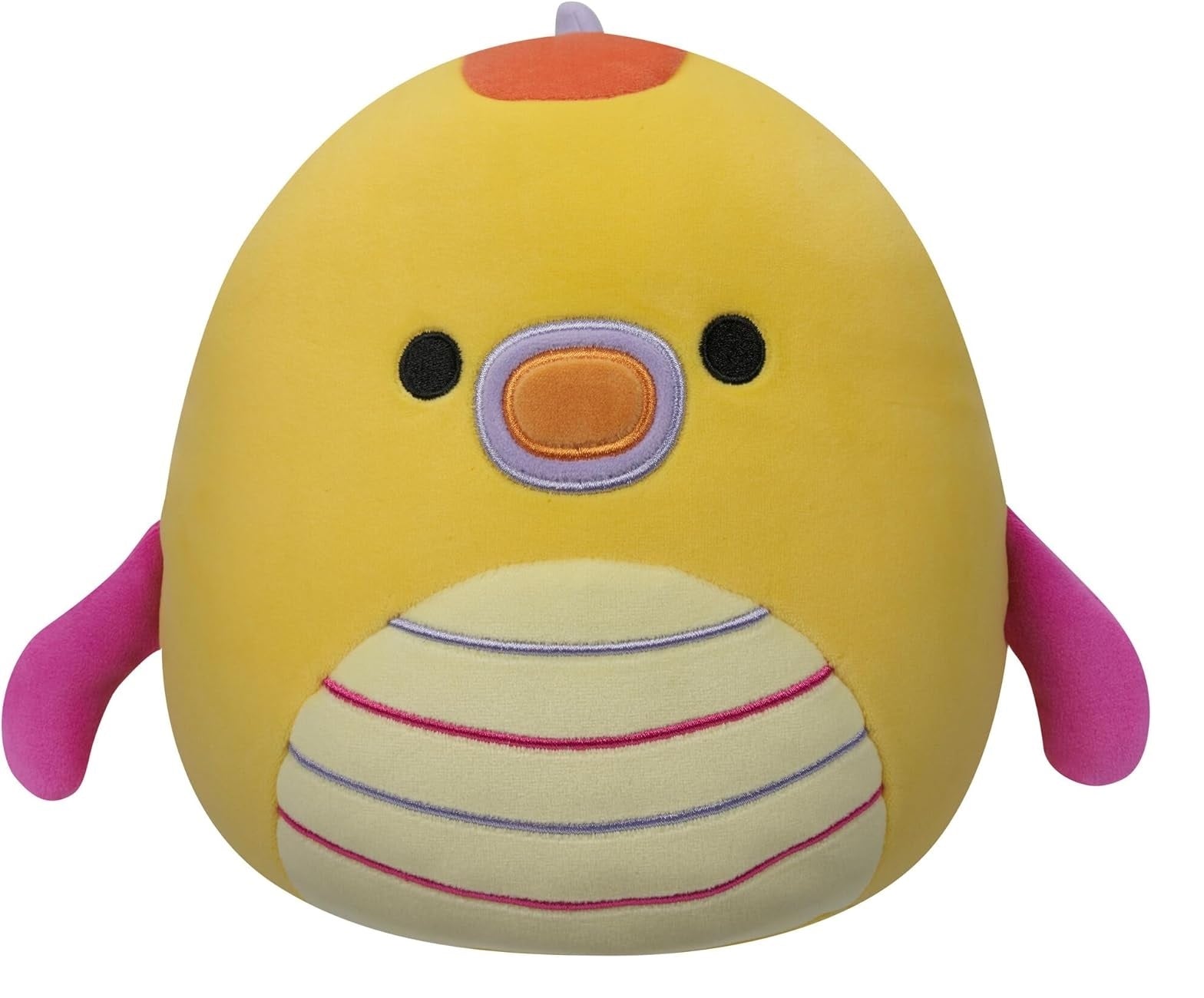 Squishmallows - 7.5 inch - Leif - Yellow Seadragon with Striped Belly 