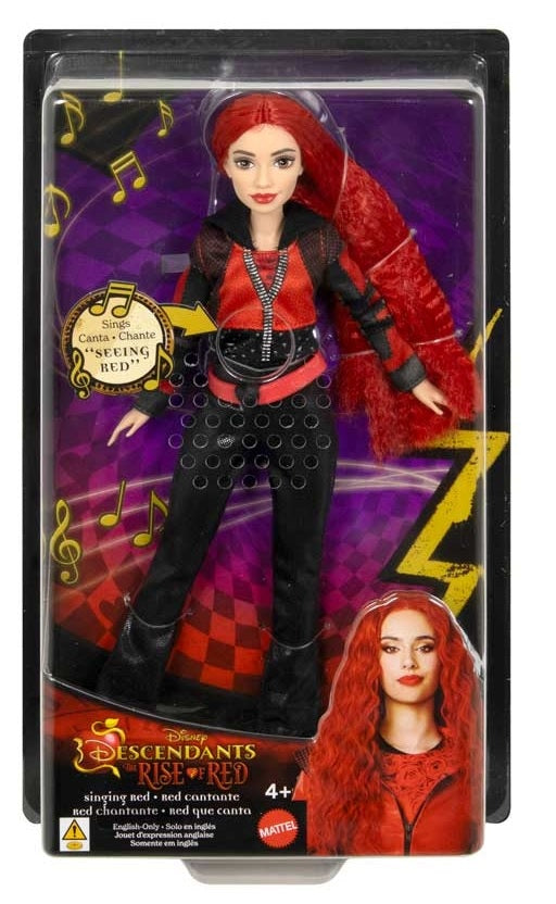 Descendants 4 - Red Singing Doll (Daughter of Queen of Hearts) (Toys)
