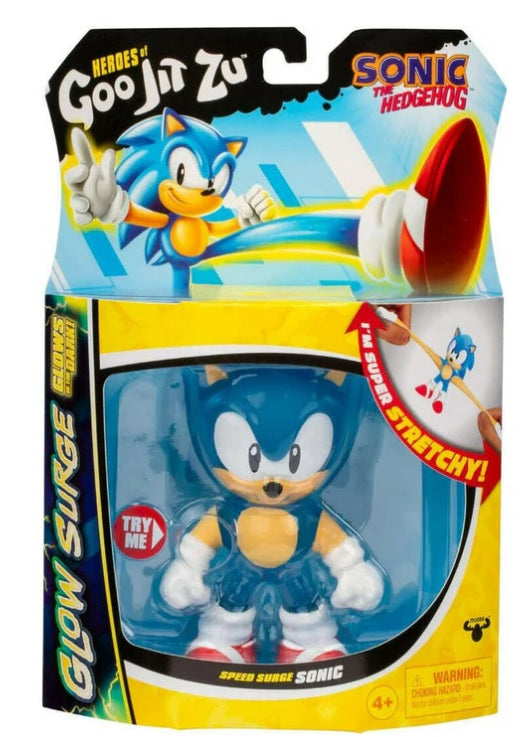 Heroes of Goo Jit Zu - Sonic The Hedgehog - Glow Surge - Speed Surge Sonic