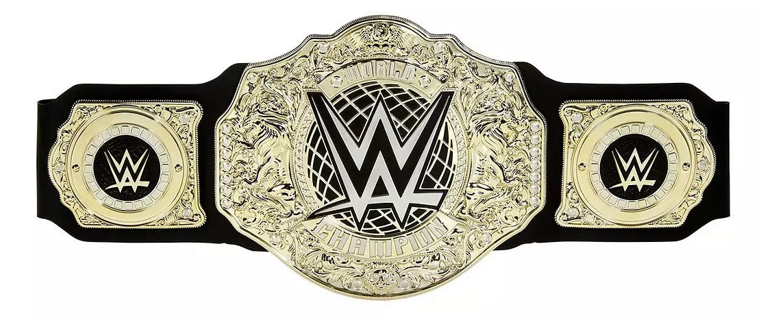 WWE - New Gold Heavyweight Title Belt - Role-Play & Costume Piece (Toys)