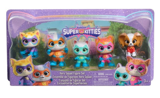 SuperKitties - Collectible Hero Squad Figure Set