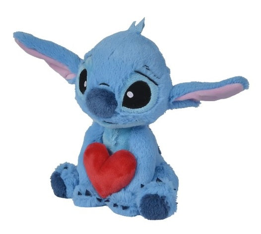 Stitch - Stitch Holding Heart 25cm (Plush)