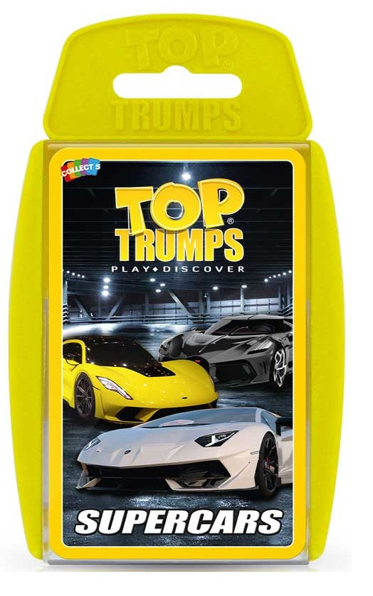 Top Trumps Card Game Classics Supercars