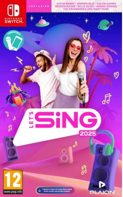 Let's Sing 2025 (Solus) (Nintendo Switch)