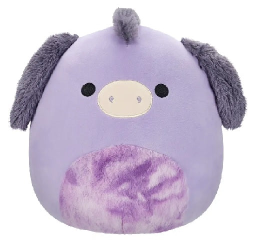 Squishmallows - 12 inch - Deacon - Purple Donkey with Tie-Dye Bellly 