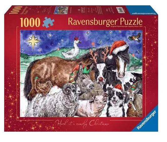 Ravensburger Puzzle - Herd its Xmas 1000 Piece Puzzle