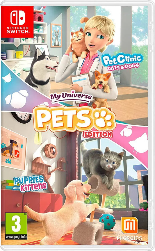 My Universe - Pets Edition (Includes Pet Clinic: Cats & Dogs + Puppies & Kittens (Nintendo Switch)