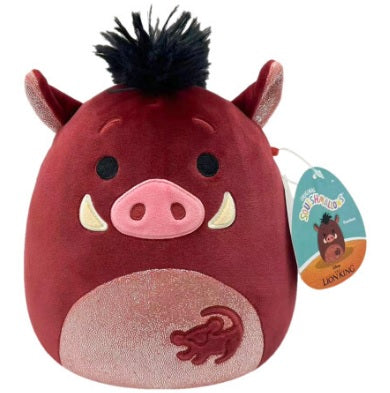 Squishmallows - 8 inch -Lion King (Pumba) 
