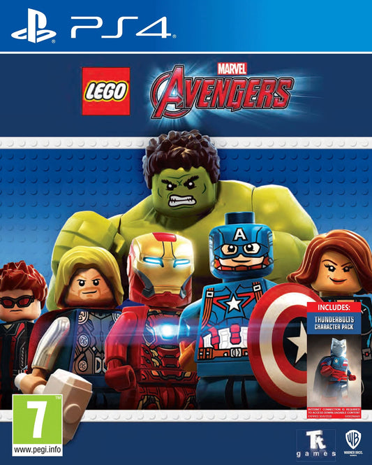 LEGO Marvel Avengers (Includes Thunderbolt Character Pack) (PS4)