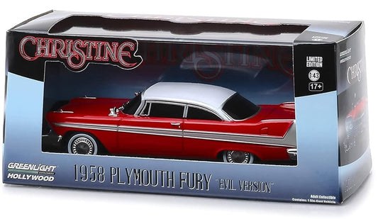 Greenlight Collectibles - 1/43 Christine - 1958 Plymouth Fury (Diecast Model Car)