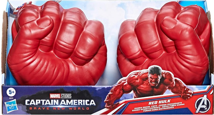 Marvel - Red Hulk Smash Fists
