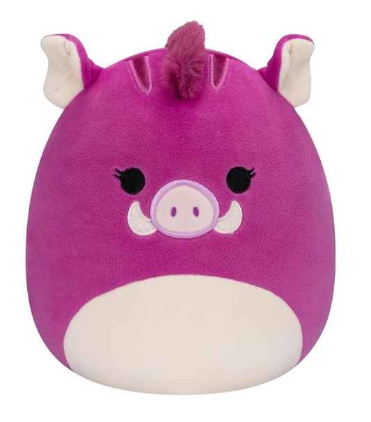 Squishmallows - 7.5 inch Jenna Purple Boar  