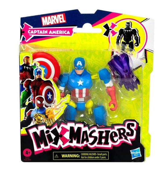 Marvel Mixmashers - Captain America Figure