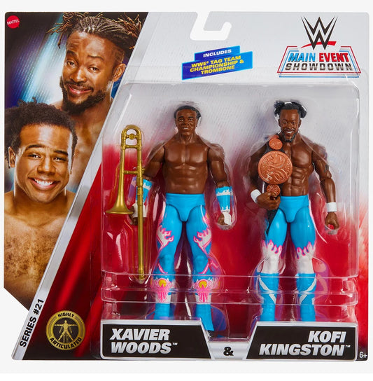 WWE - 2-pack Kofi Kingston & Xavier Woods Figure (Toys)