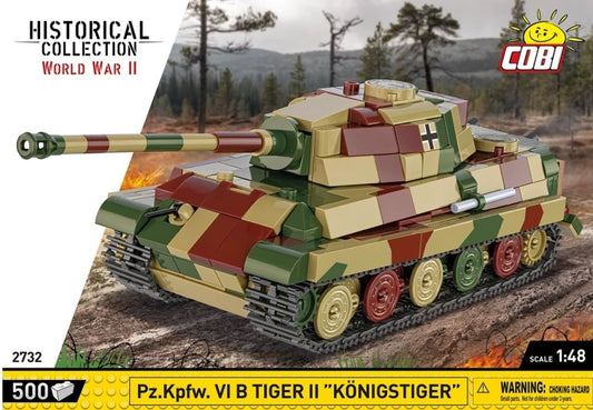 Cobi - World War II - Tiger II PZ.KPFW.VIB500 pcs (Toys)