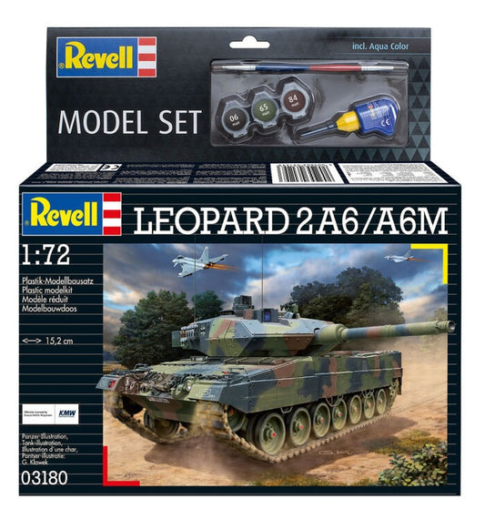 Revell Model Set Leopard 2A6/A6M 1:72 (Model Kit)