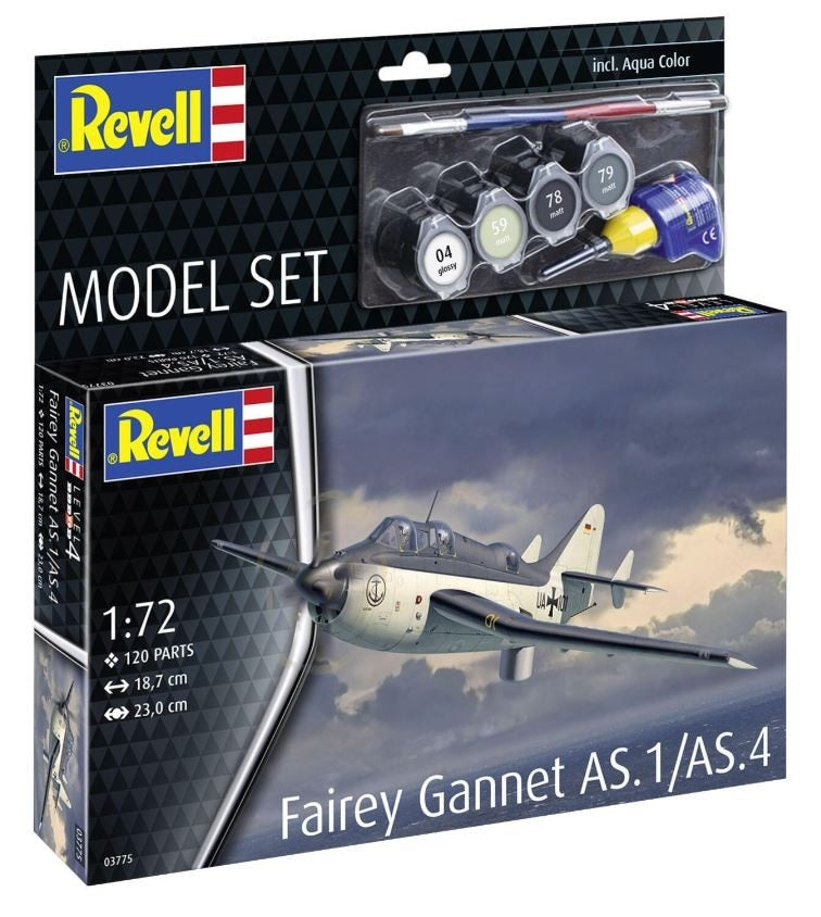 Revell Model Set Fairey Gannet AS.1/AS.4 1:72 (Model Kit)