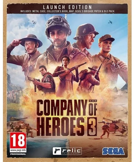 Company of Heroes 3 - Launch Edition (Steelbook) (PC)