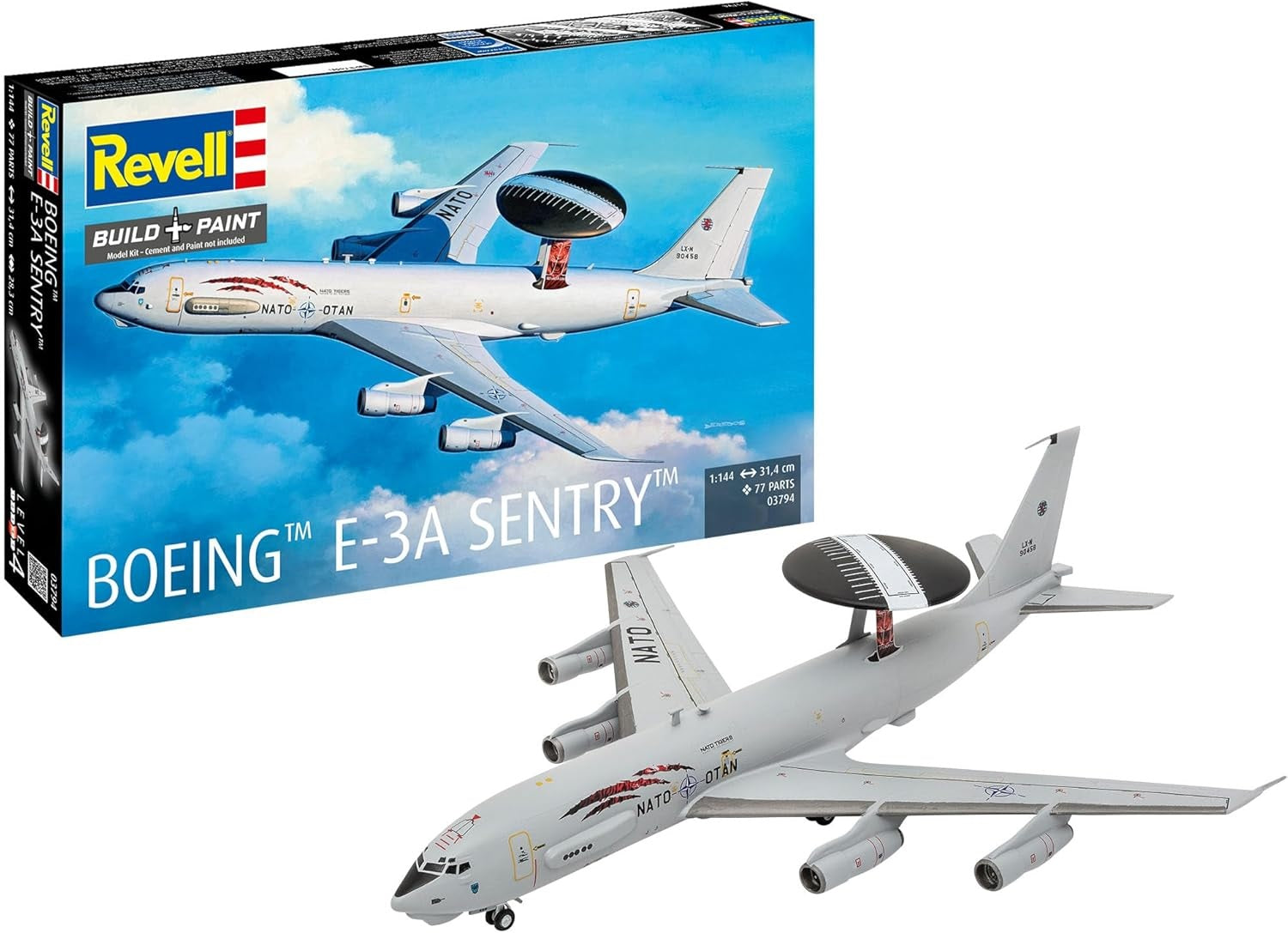 REVELL - Boeing E-3A Sentry 1:144 (Toys)