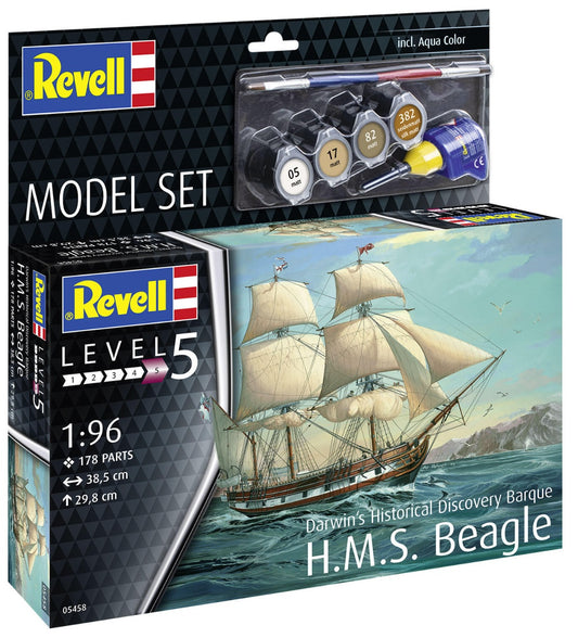 Revell Model Set HMS Beagle 1:96 (Model Kit)