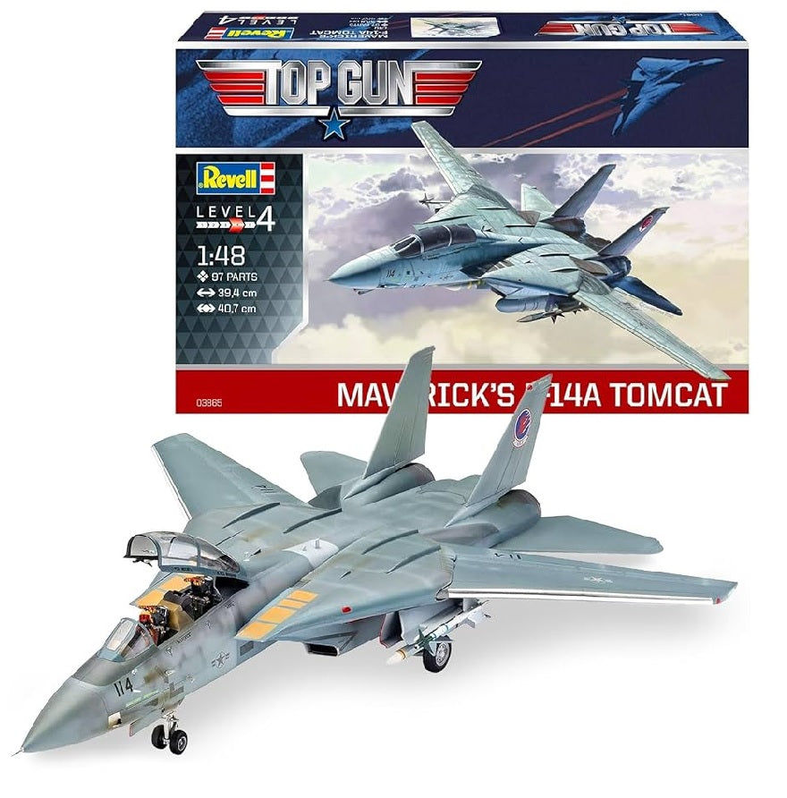 REVELL - Maverick's F-14A Tomcat "Top Gun" 1:48 (Toys)