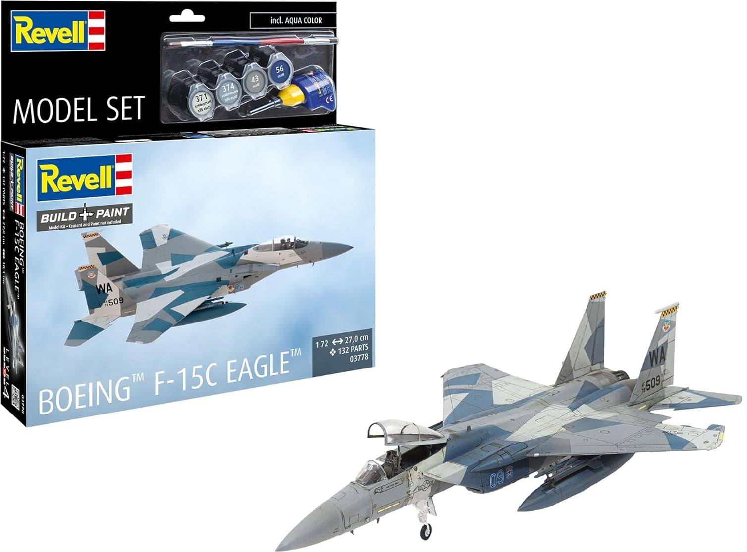 REVELL - Model Set Boeing F-15C Eagle 1:72 (Toys)