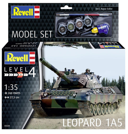 Revell Model Set Leopard 1A5 1:35 (Model Kit)