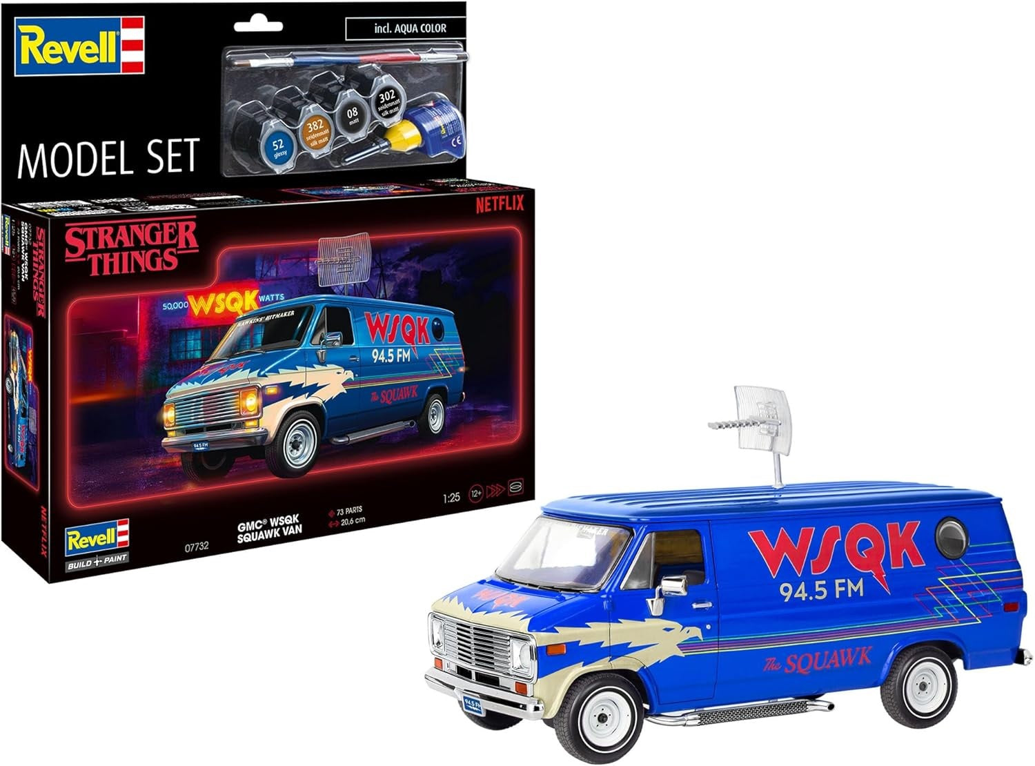 REVELL - Model Set Car: Stranger Things 1:25 (Toys)