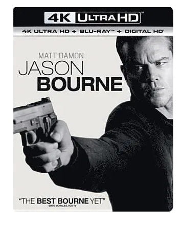 Jason Bourne (4K Blu-ray + Blu-ray)
