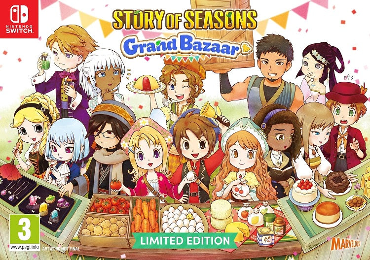 Story of Seasons: Grand Bazaar - Limited Edition (Nintendo Switch)