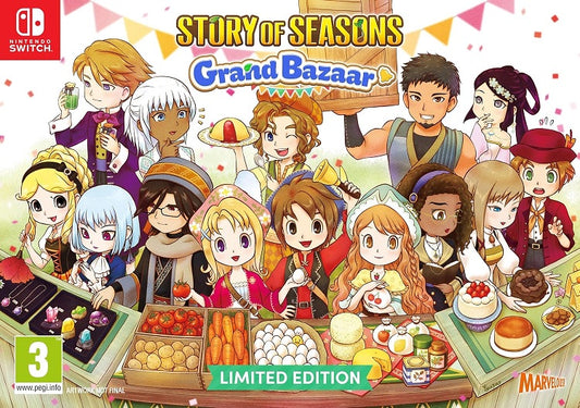 Story of Seasons: Grand Bazaar - Limited Edition (Nintendo Switch)
