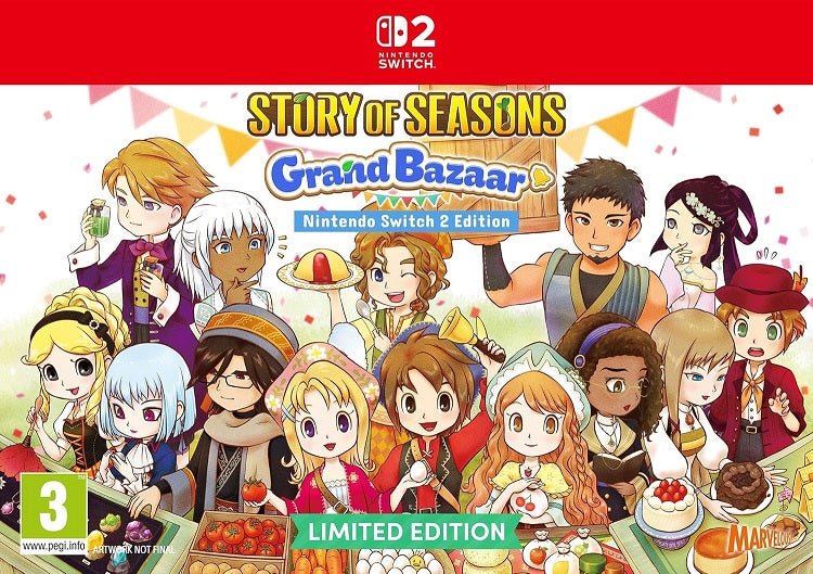 Story of Seasons: Grand Bazaar - Limited Edition (Nintendo Switch 2)