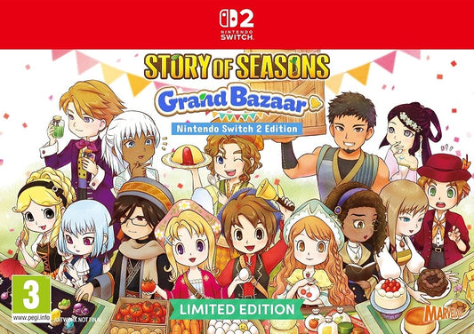 Story of Seasons: Grand Bazaar - Limited Edition (Nintendo Switch 2)