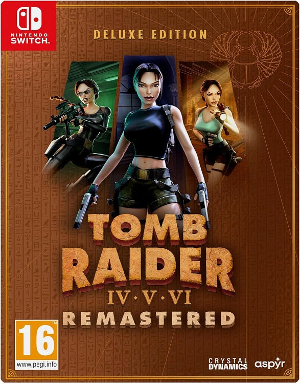 Tomb Raider IV-VI Remastered Starring Lara Croft - Deluxe Edition (Nintendo Switch)
