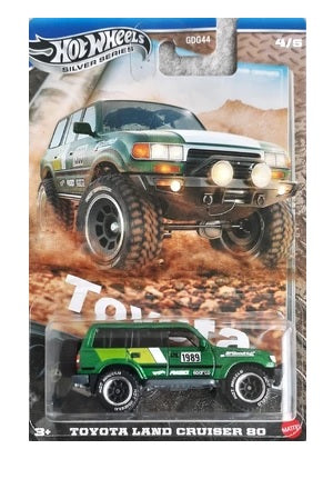 Hot Wheels - Silver Series - Toyota Land Cruiser 80 (Toys)