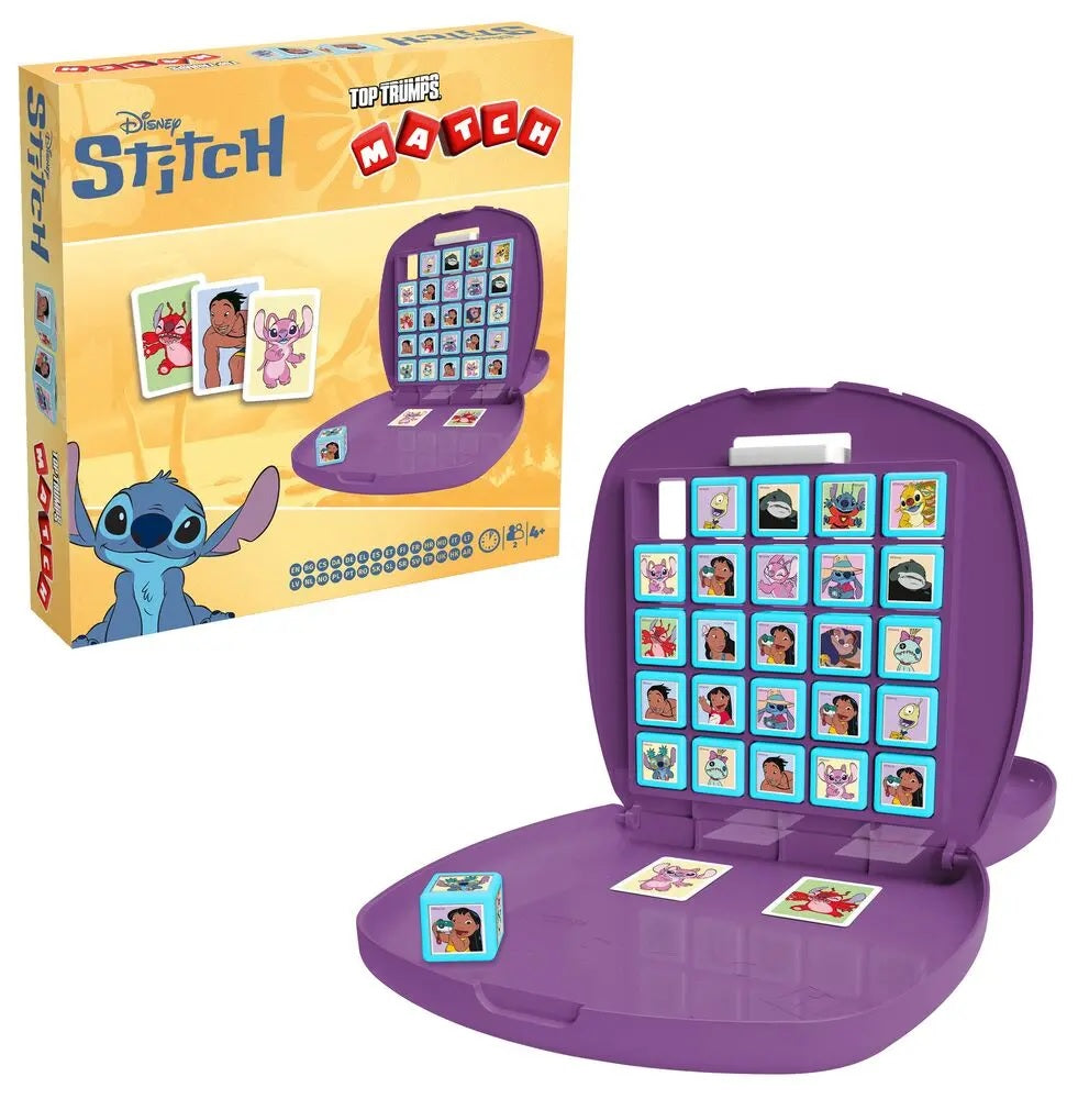 Top Trumps Match : Stitch 2025 (Card Game)
