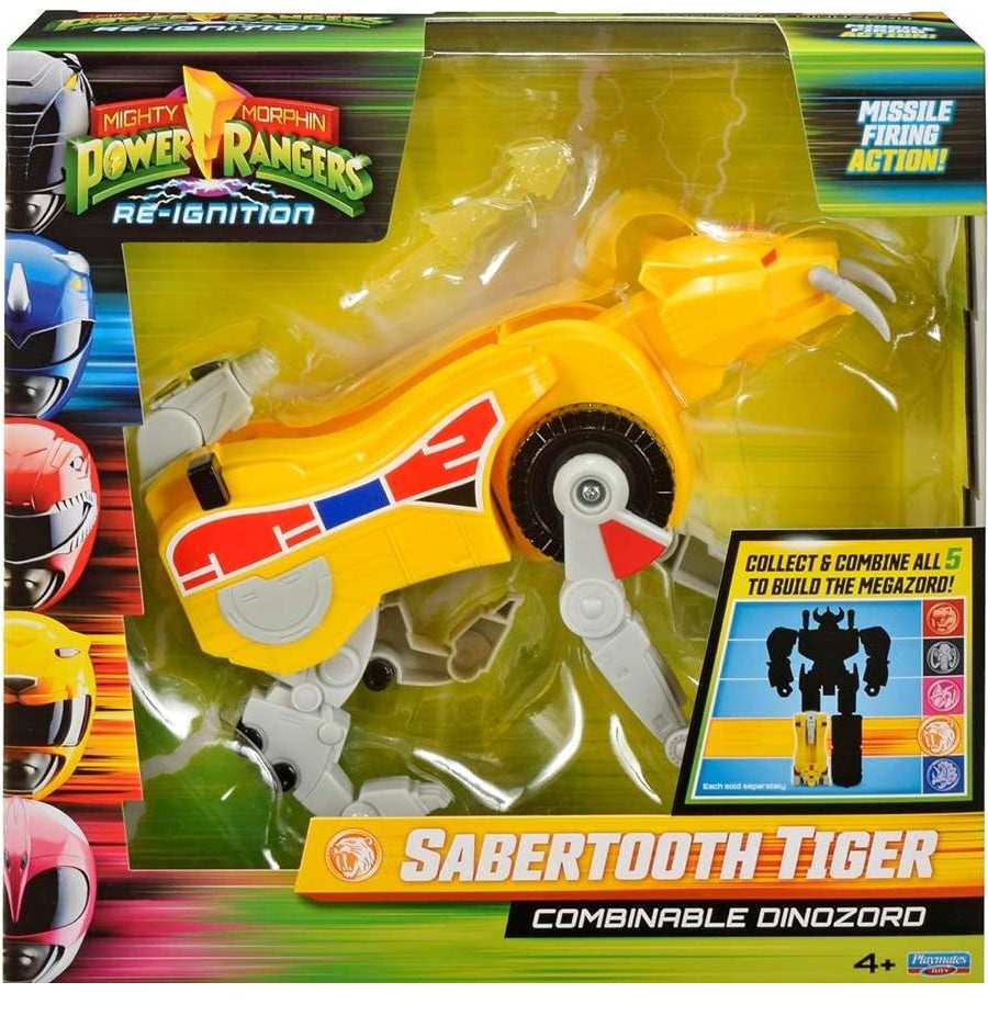Power Rangers - Sabertoothed Tiger Dinozord (Toys)