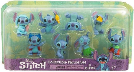 Disney Stitch collectable Figure Set (8 Pieces) (Toys)