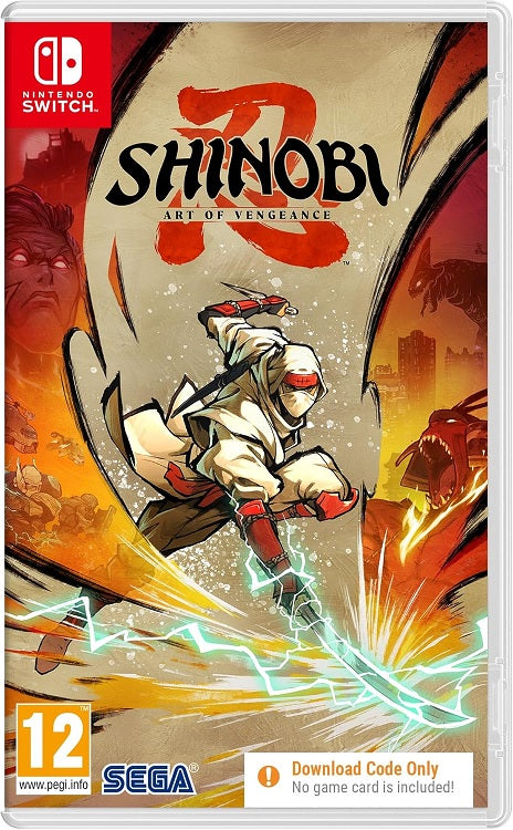 Shinobi: Art of Vengeance (Code in a Box) (Nintendo Switch)