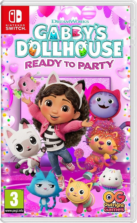 DreamWorks Gabby's Dollhouse: Ready to Party (Nintendo Switch)
