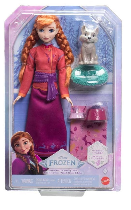 Disney Frozen - Anna + Baby Wolf (Toys)