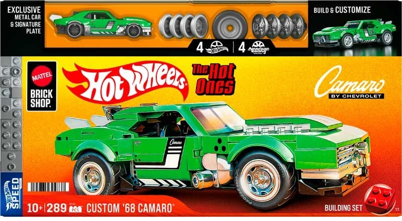 Mattel Brick Shop - Hot Wheels Speed Custom 68 Camero 289 pcs (Toys)