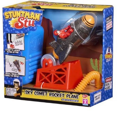 Stuntman Stu - Sky Comet Rocket Plane (Toys)