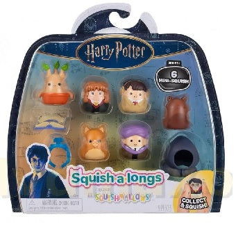SquishAlong - 6 Figure Pack (Squish-a-longs)(Harry Potter Style 1) W1 (Toys)