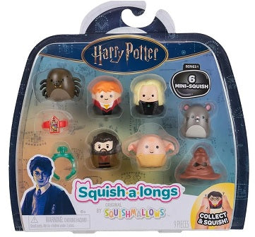 SquishAlong - 6 Figure Pack (Squish-a-longs)(Harry Potter Style 2) W1 (Toys)