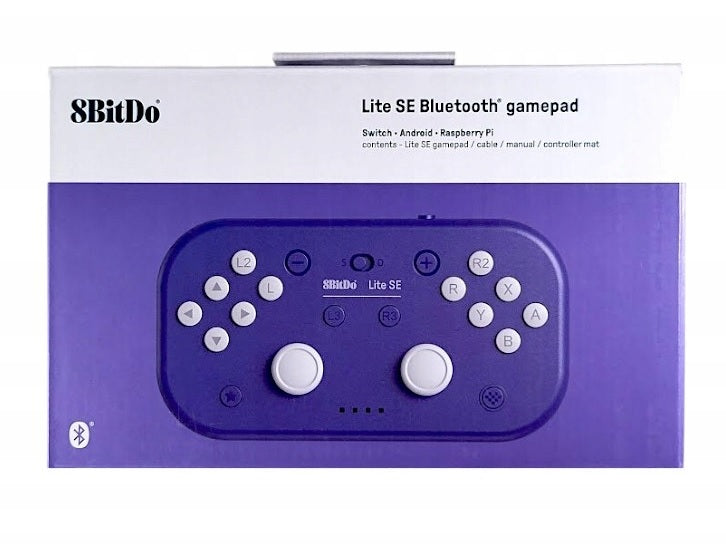 8Bitdo Lite SE Bluetooth Gamepad (Switch/Android/Raspberry Pi/Apple)