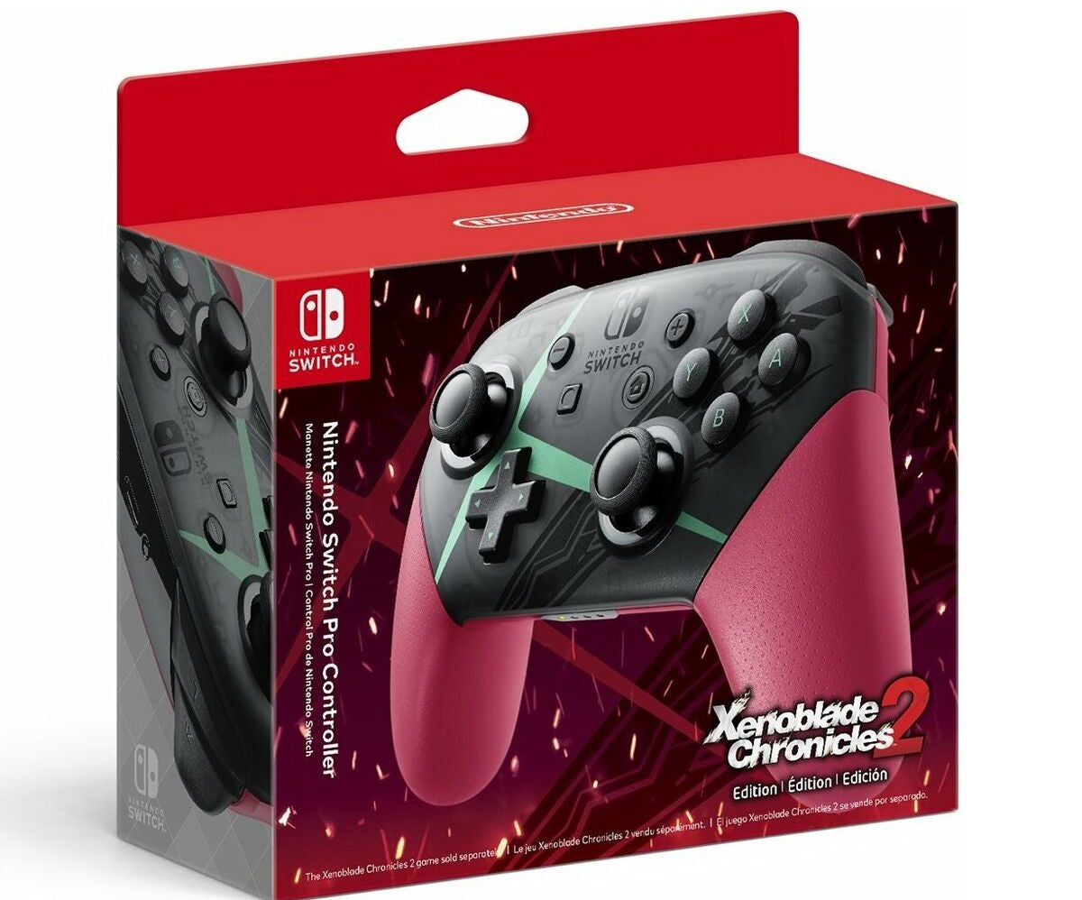 Nintendo Switch Pro Controller - Xenoblade Chronicles 2 Edition (Nintendo Switch)